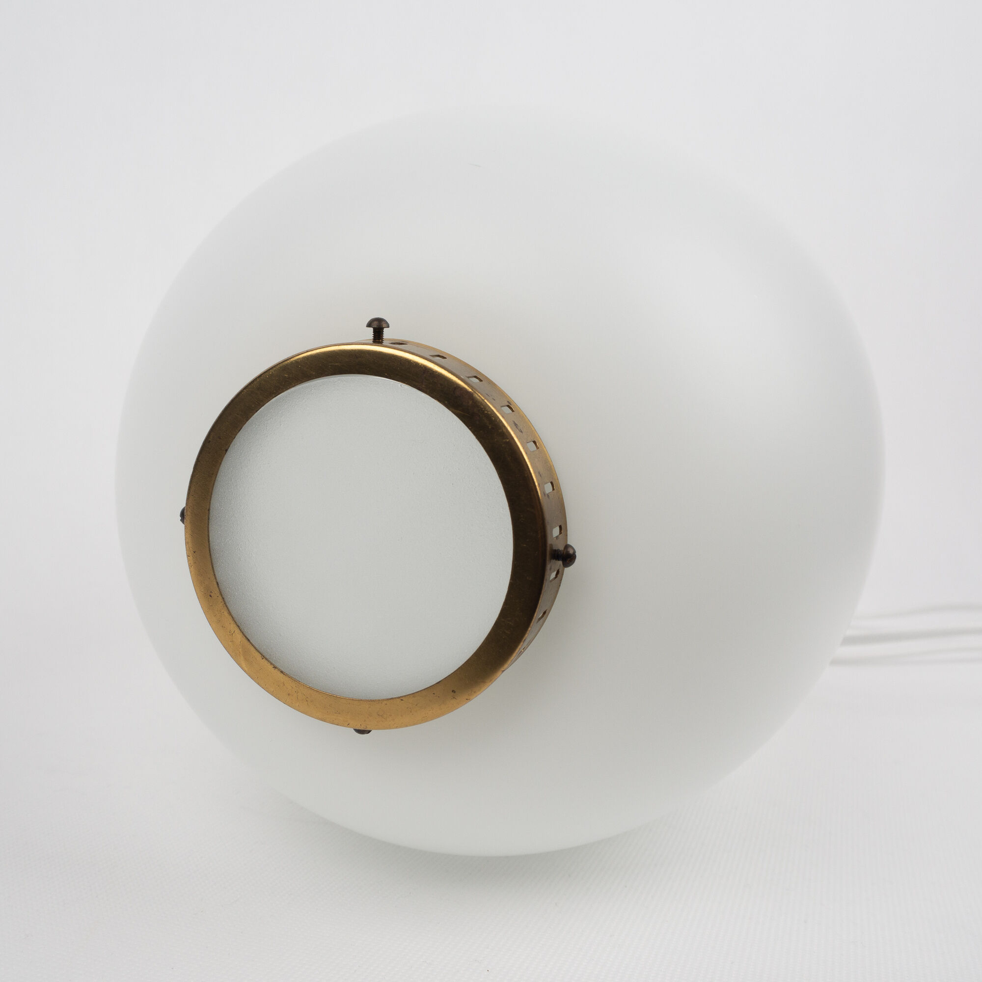Danish mid-century pendant lamp Kina/China by Bent Karlby, Lyfa, 1946