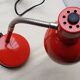 70's orange desk lamp