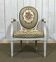 1970s Louis XVI style cabriolet armchair