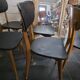 5 chaises vintage des années 60