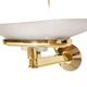 Jill Wall Light – Italian Design Arteluce 1980 – Brass & Opaline Glass