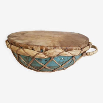 Ancien tambour "Nagara" indien