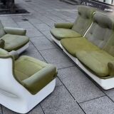 Ensemble Airborne Fauteuils Orchidée Michel Cadestin