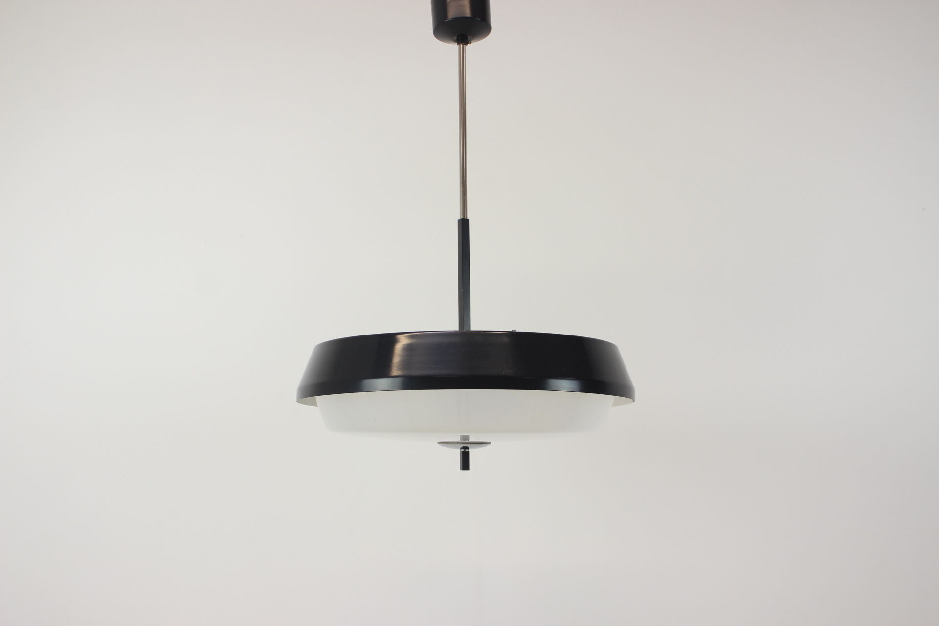 Midcentury space age ufo pendant by drupol, 1970s