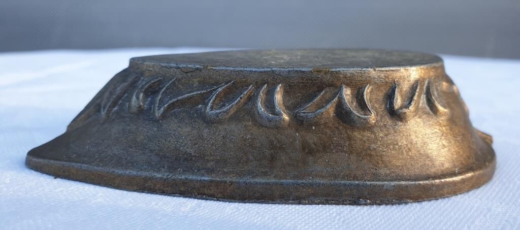 Nineteenth century snake candle holder