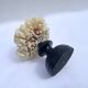 Natural white coral on wooden base turned Napoleon III 19th century cabinet of curiosities
