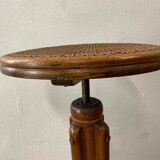 Tabouret Fischel a vis vintage 1910