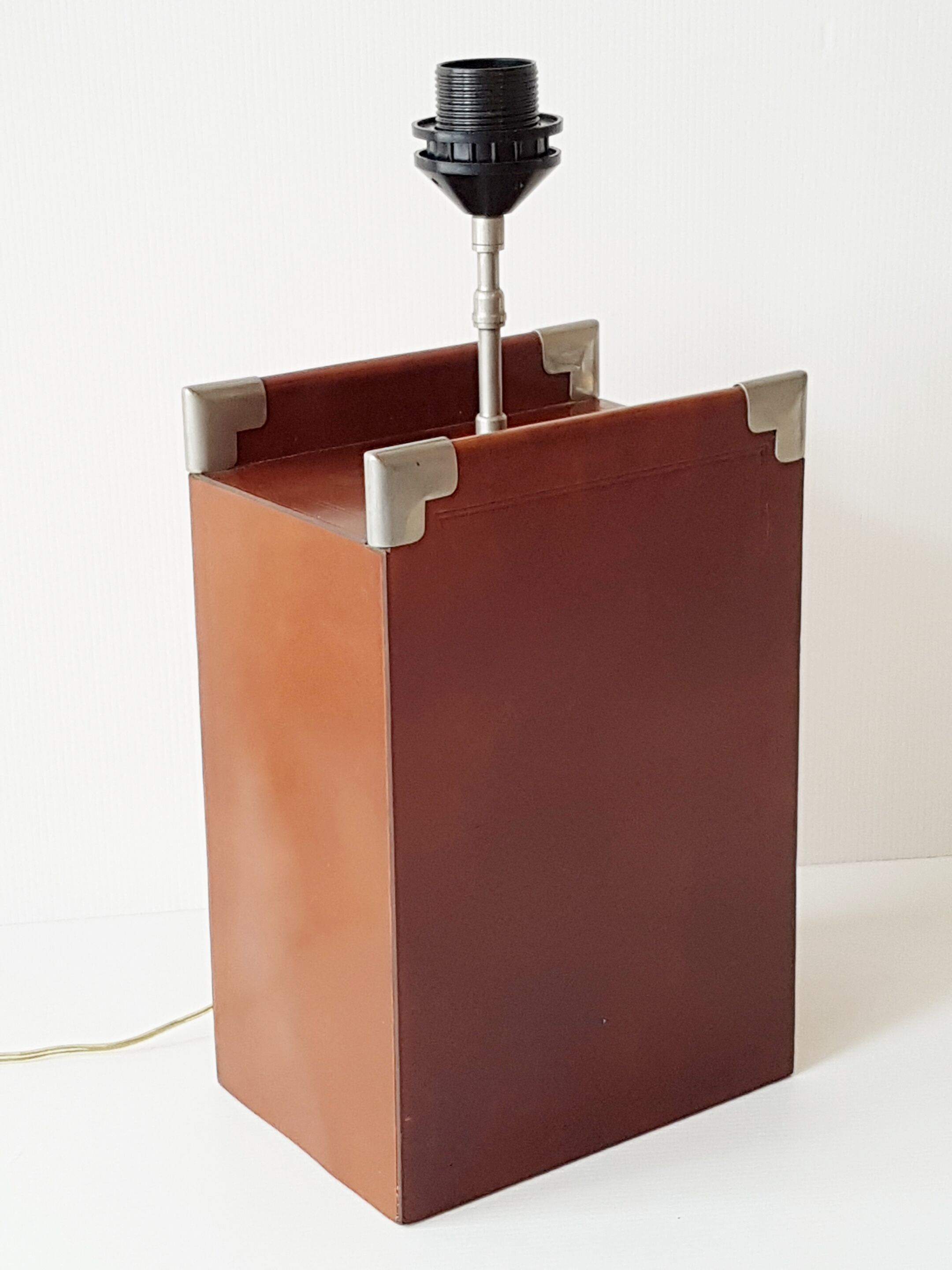Light leather or leatherette 1970 vintage 70's
