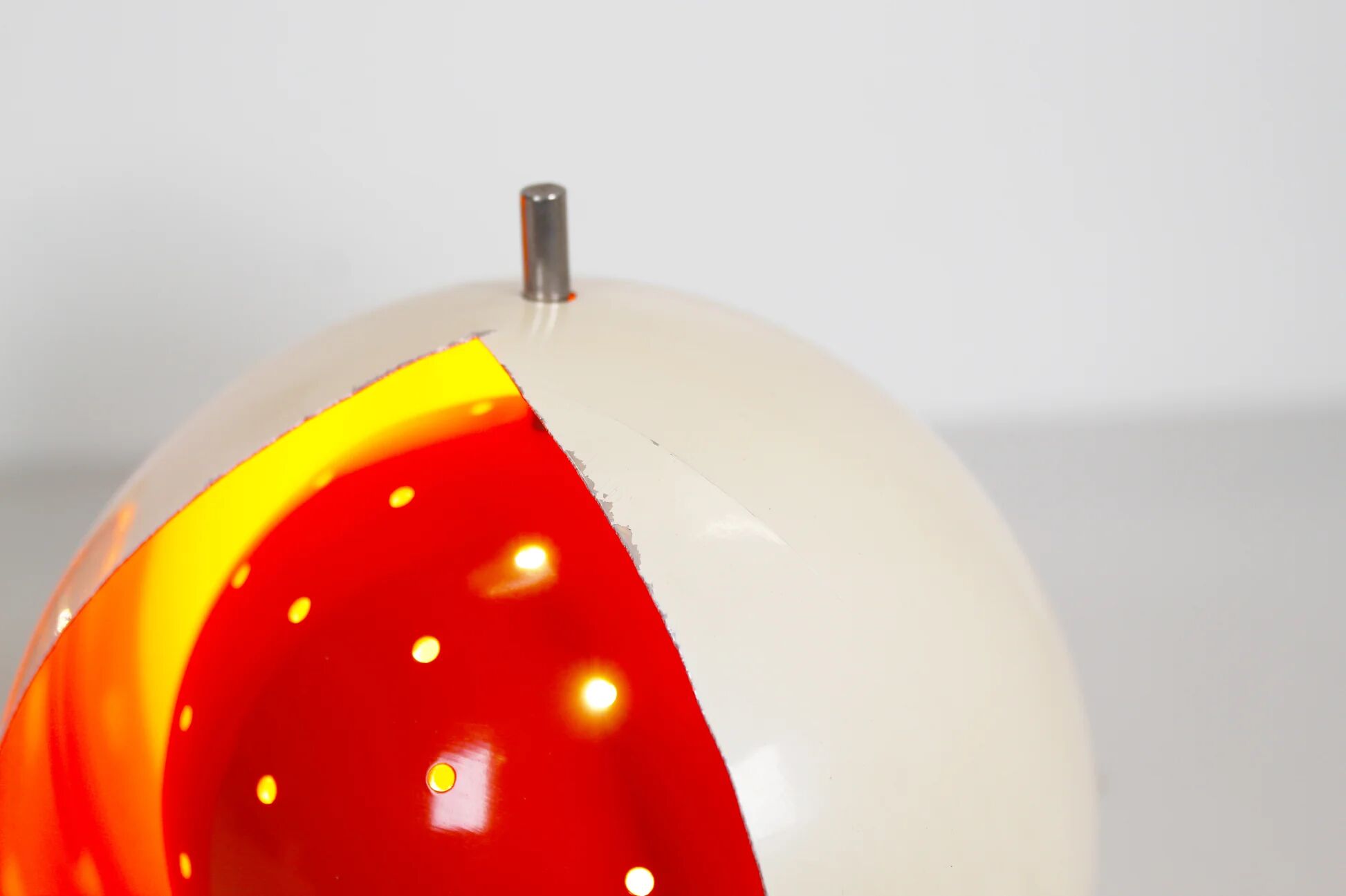 Rare pair of "Eclisse" table lamps by Anvia
