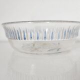 Walther glass butterfly and flower glass bowl