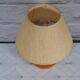Lampe boule en bois 1970