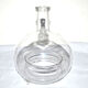 Old blown glass gob bottle