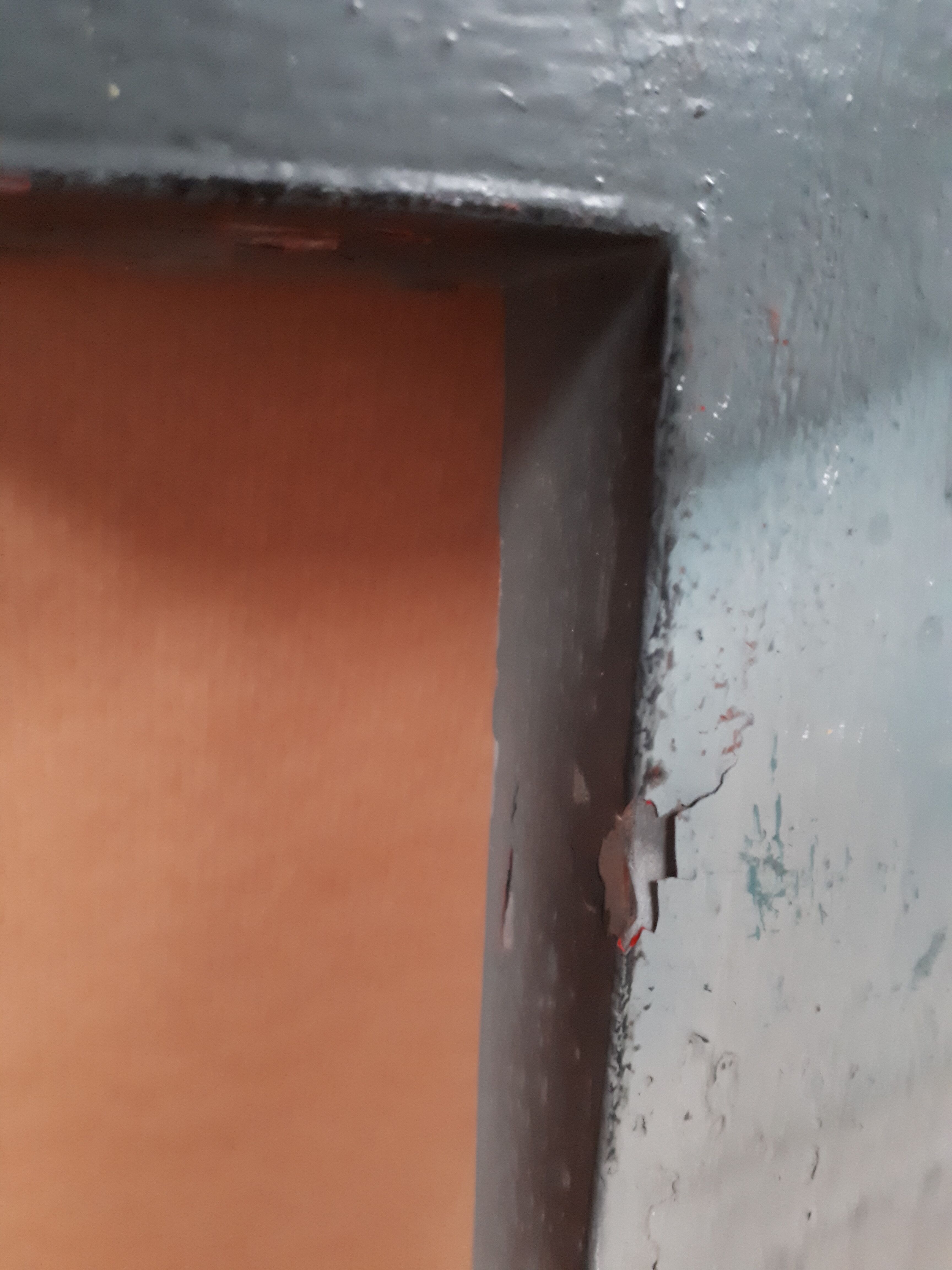 sign letter T metal zinc vintage 1950 1960