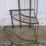 Old metal plants door 1/4 round