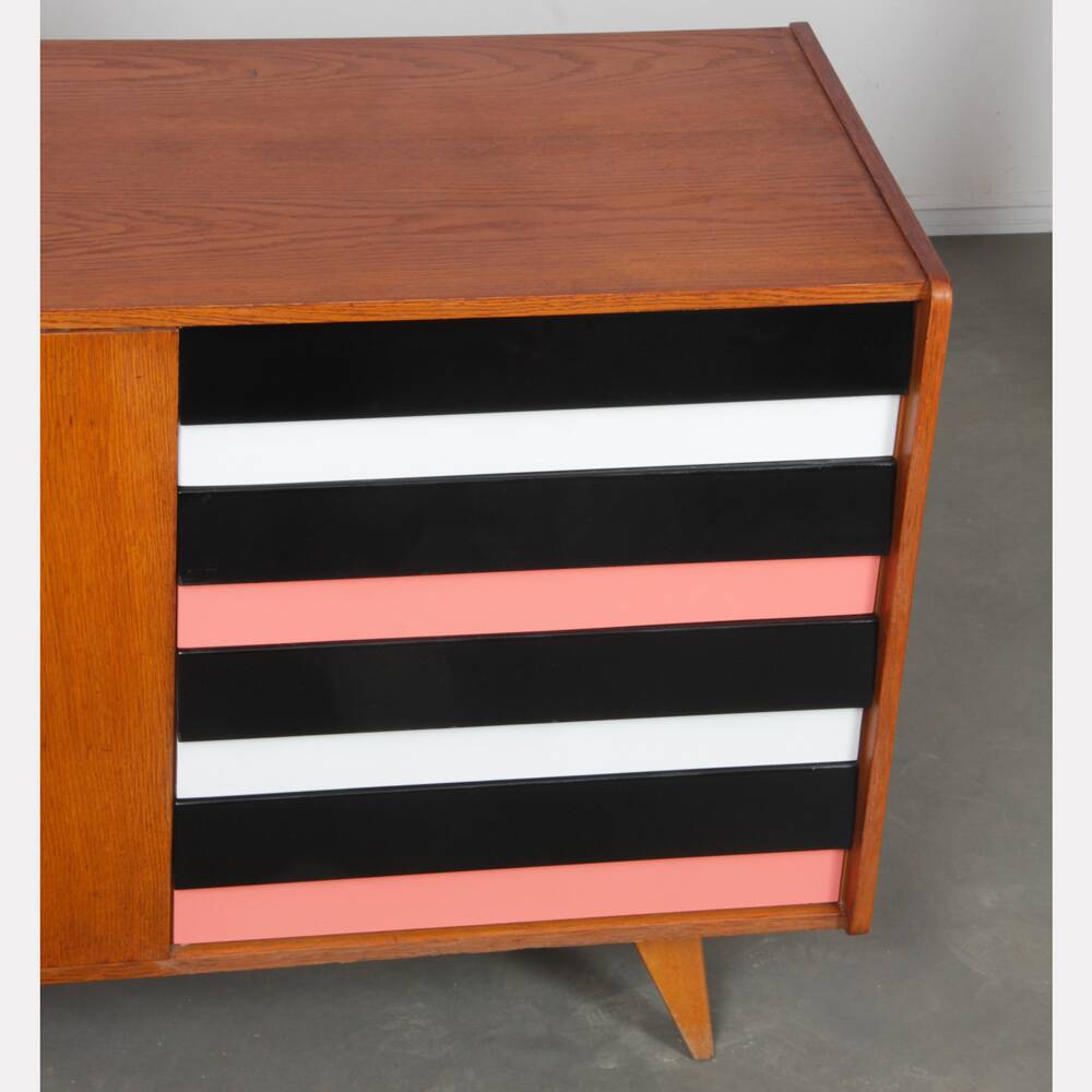 Oak sideboard by Jiri Jiroutek, model U-460, 1960