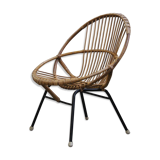 Armchair child vintage rattan Rohe Noordwolde
