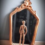 Baroque golden mirror