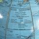 Vintage terrestrial globe Girard and Barrère - 1950s-60s - string base - Ref 1153