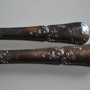 24 TABLE & DESSERT KNIVES SILVER METAL GOLDFORFER FRIONNET FRANCOIS LOUIS XV