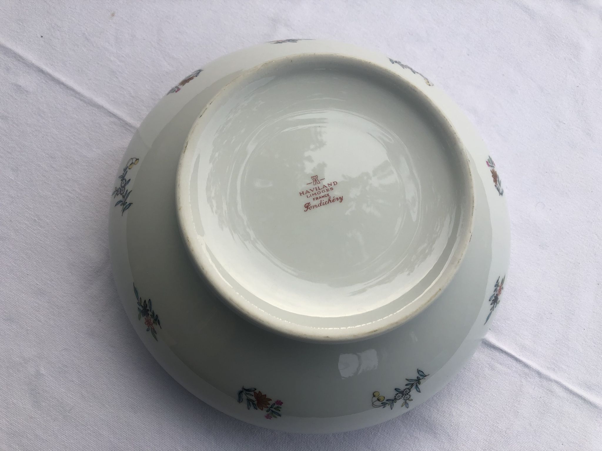 Saladier haviland collection pondichery