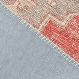 Antique handmade vintage rug, 311x244 cm