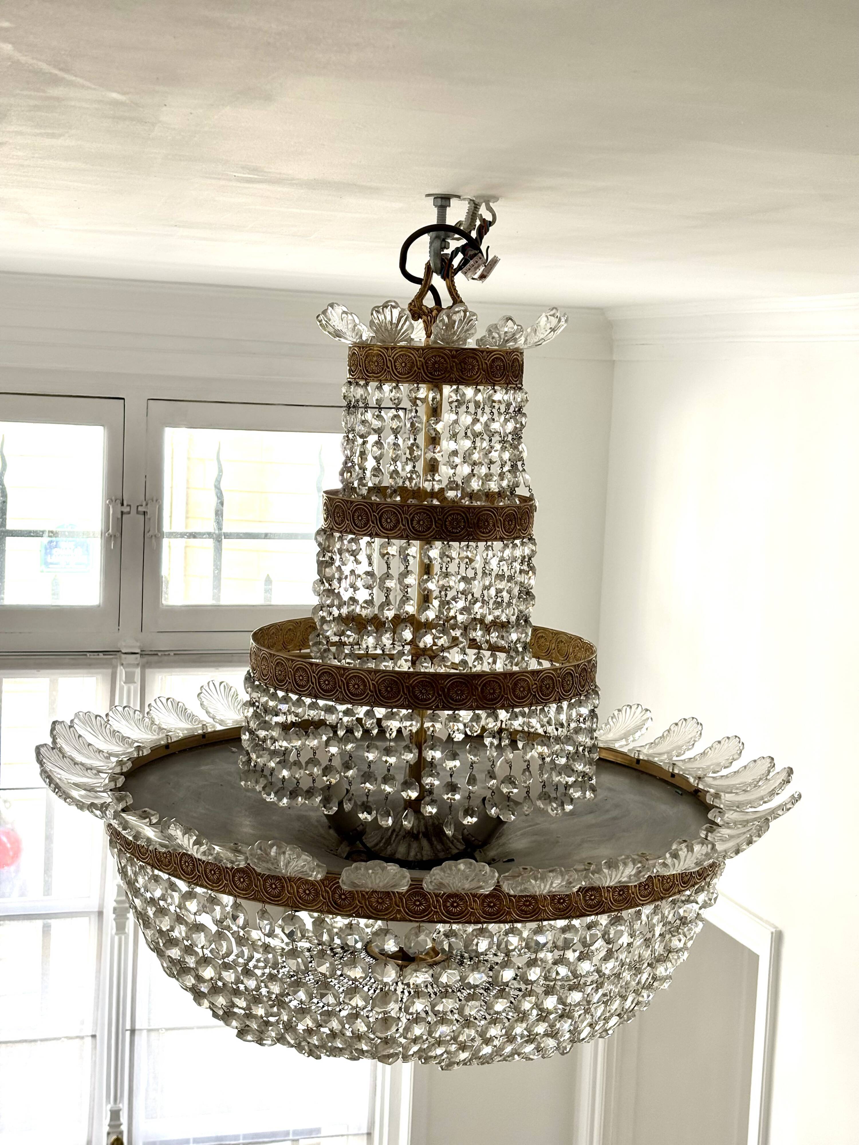 Crystal chandelier