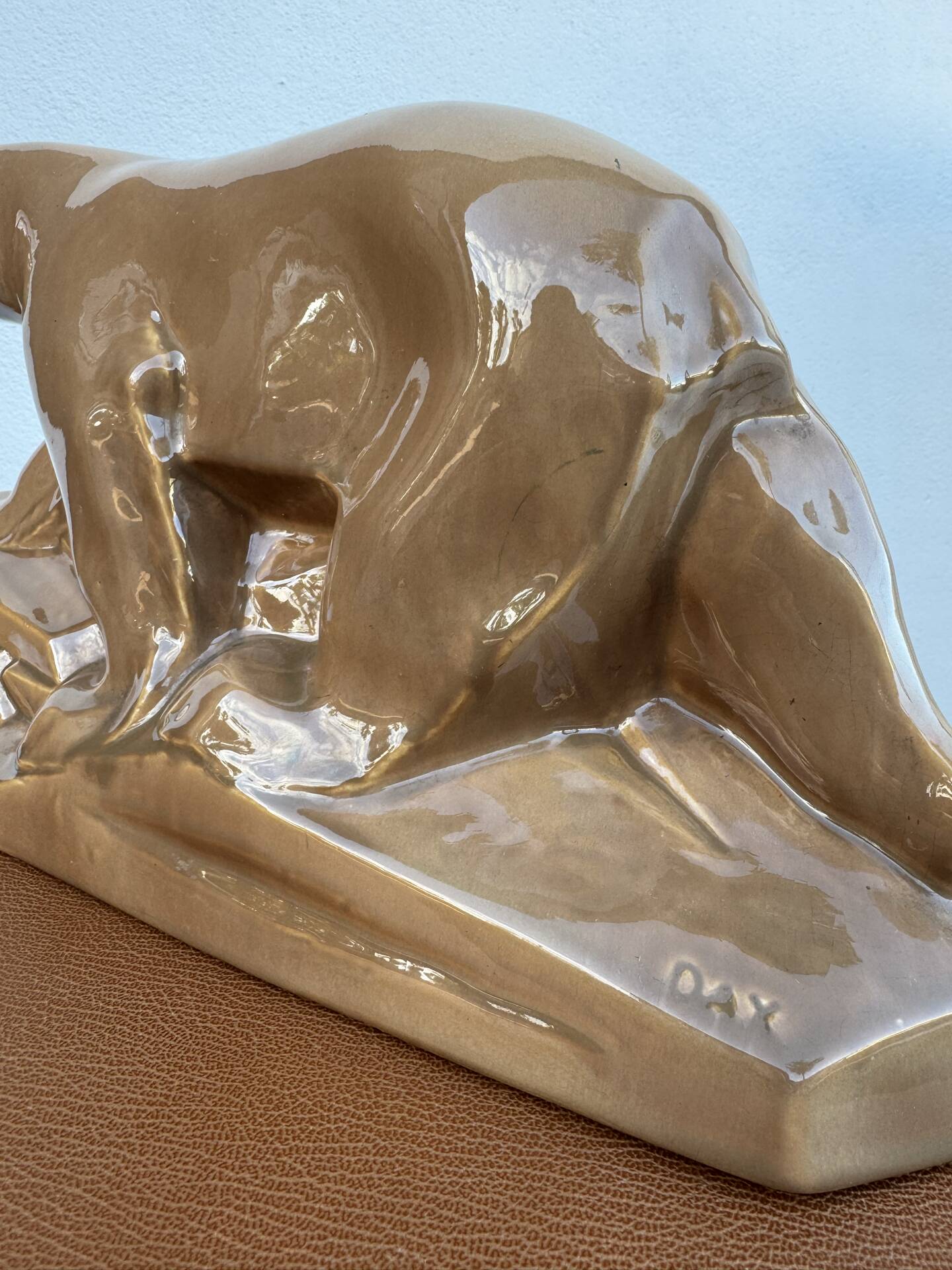 Sculpture ours Art Déco E.Cazaux