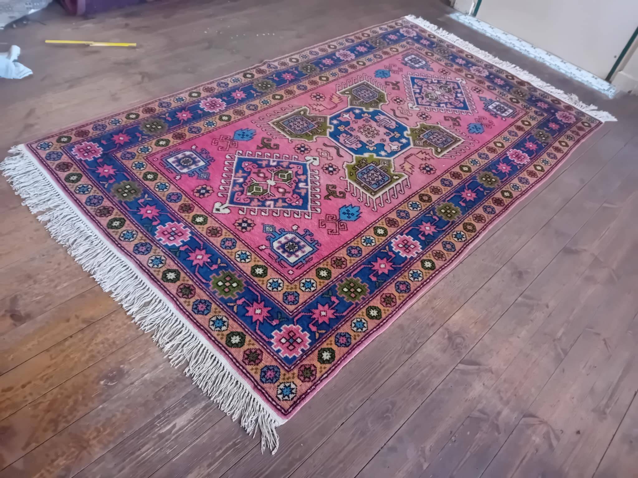 Tapis Caucasien Shirvan fait main 252x143cm