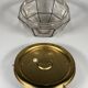 1960s 1970s Ceiling Lamp Flush Mount by Glashütte Limburg Germany