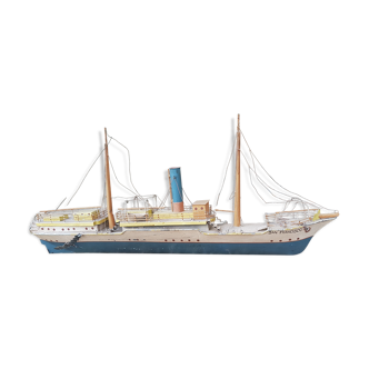 Metal boat model