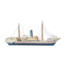 Metal boat model
