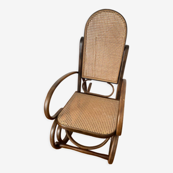 Rocking chair cannage