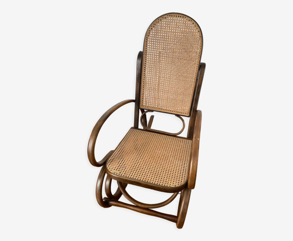 Rocking chair cannage