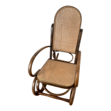 Rocking chair cannage
