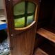 old children's wardrobe in fir