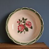 Plat français vintage Sarreguemines Digoin Mireilles