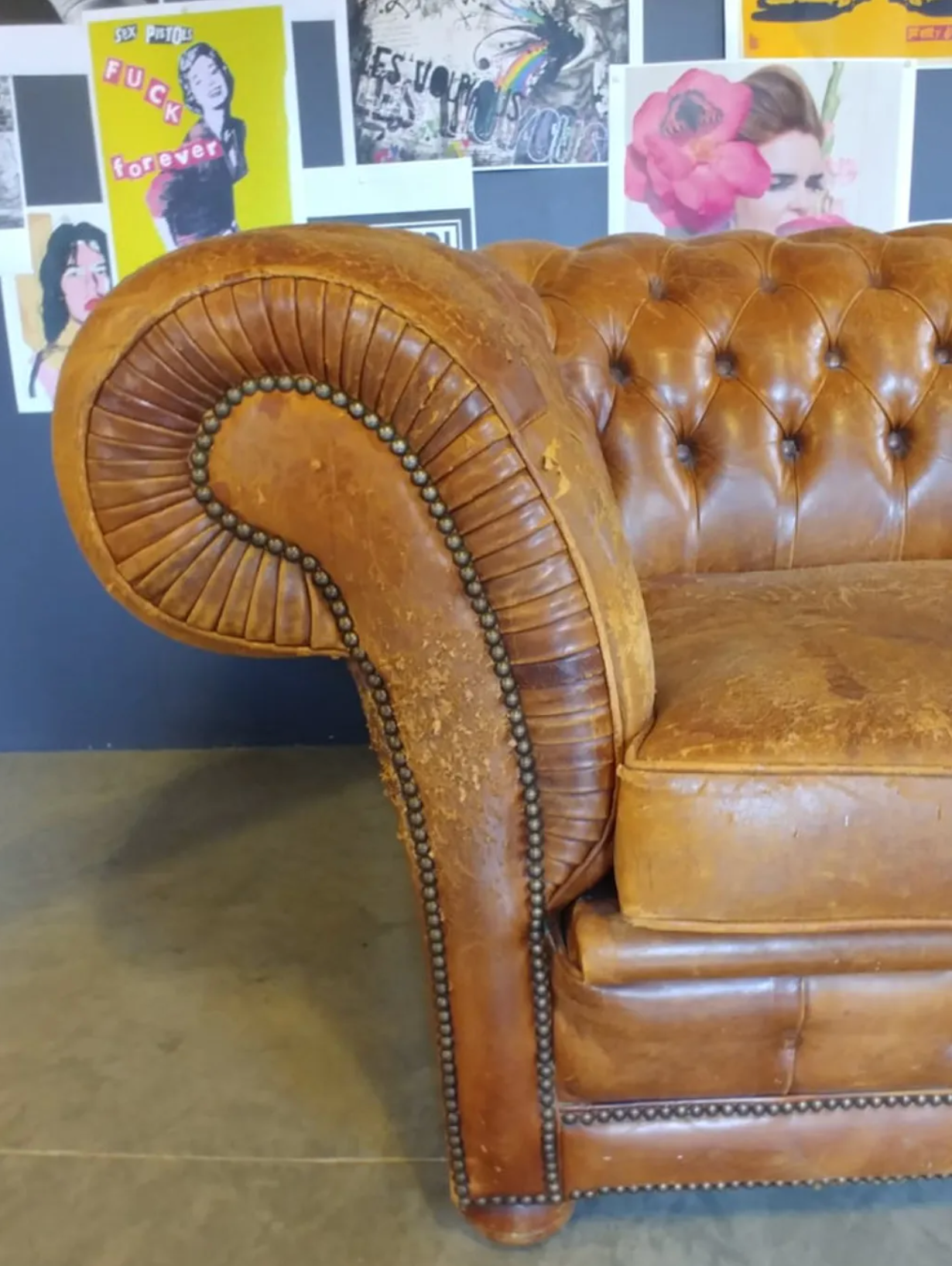 3-seater Chesterfield Sofa