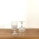 Red wine glasses - vintage - Luminarc - "Quadrille" model - Very good condition