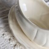 Antique ivory sauceboat Villeroy & Boch