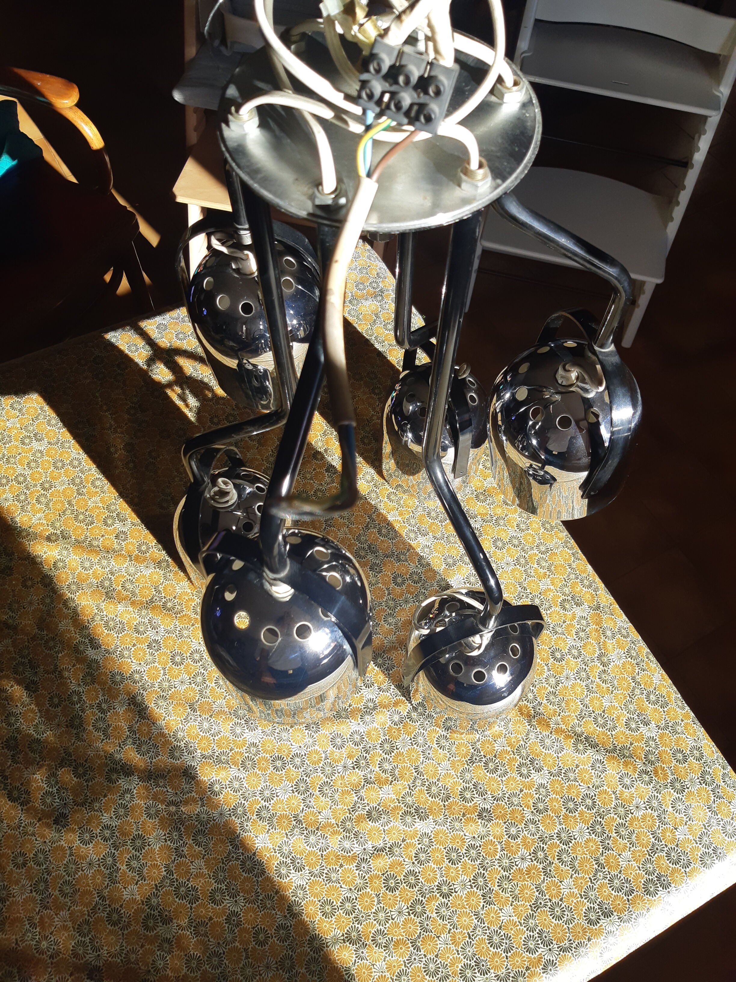 Goffredo Reggiani chandelier from the 70s