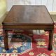 English coffee table in mahogany from the 1950s.