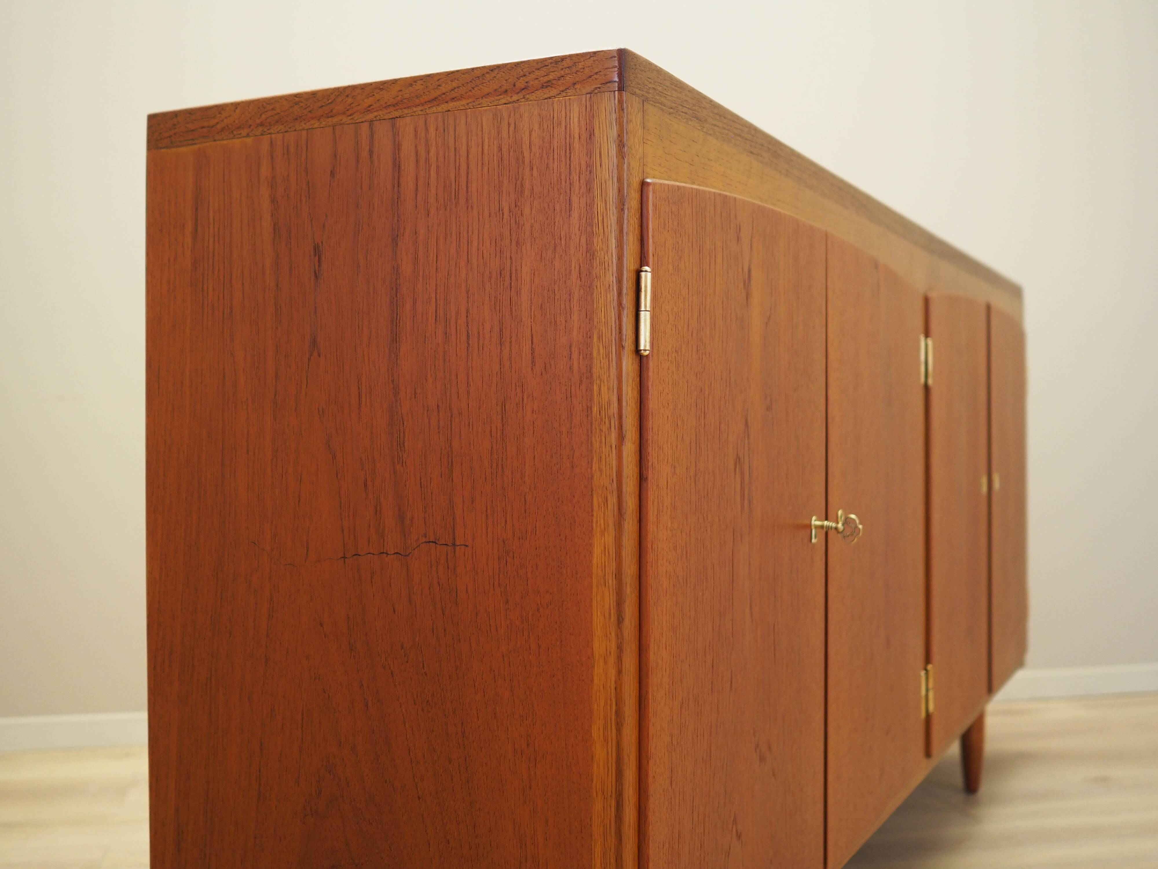 Teak sideboard, Danish design, 1960s, production: Denmark