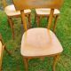 5 Baumann style bentwood bistro chairs