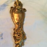 Applique ancienne en bronze style rocaille