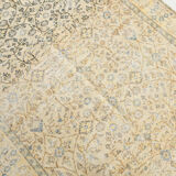 5x8 beige yellow tones turkish rug 247x152cm