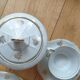 Antique coffee or tea service in fine porcelain from the 1930s.