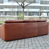 Vintage oxred Rolf Benz Leather Sofa