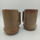 Stoneware mugs, 70s