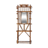Bamboo coat rack