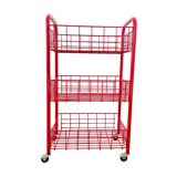 Desserte rouge vintage